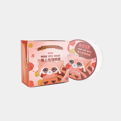 Патчи для кожи вокруг глаз Rose eye mask